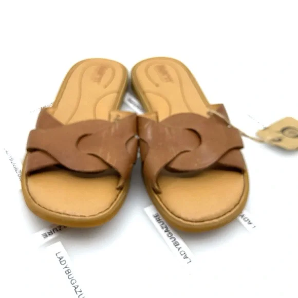 NWOB BORN Women's Isabella Slide Leather Sandal, Cushioned Comfort Shoe Size 7 - Picture 4 of 11